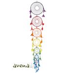 Coloured Dreamcatcher Chakra Extra Long & Fair Trade